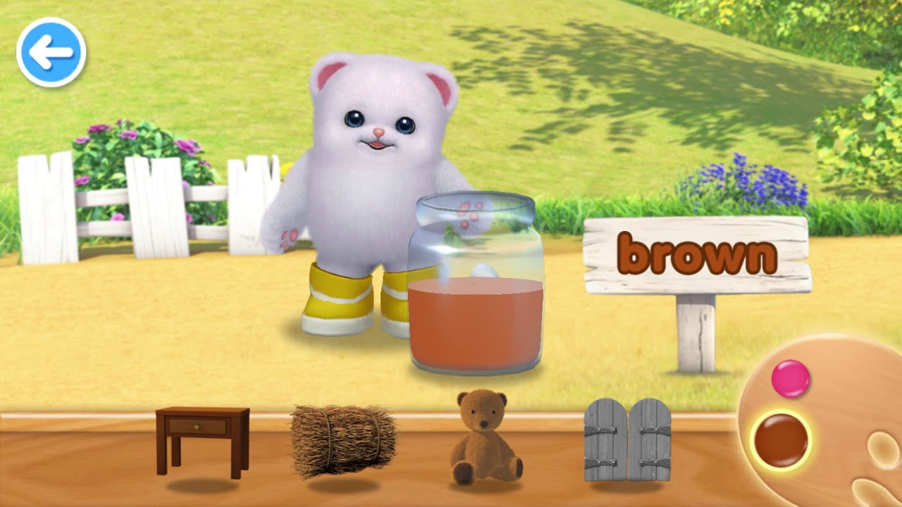 Playing Badanamu learning Adventure Game -badanamu color game