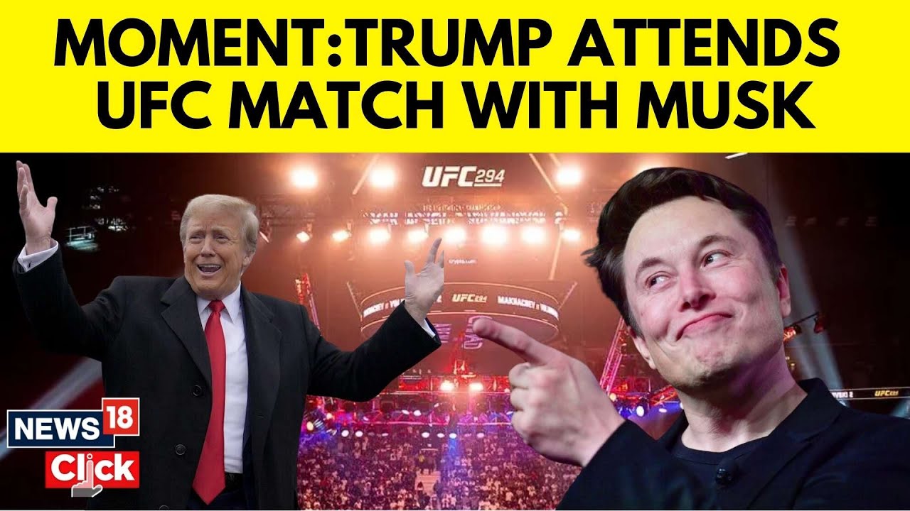 Trump News | Donald Trump Arrives At UFC 309 Event At Madison Square Garden New York | News18 | N18G