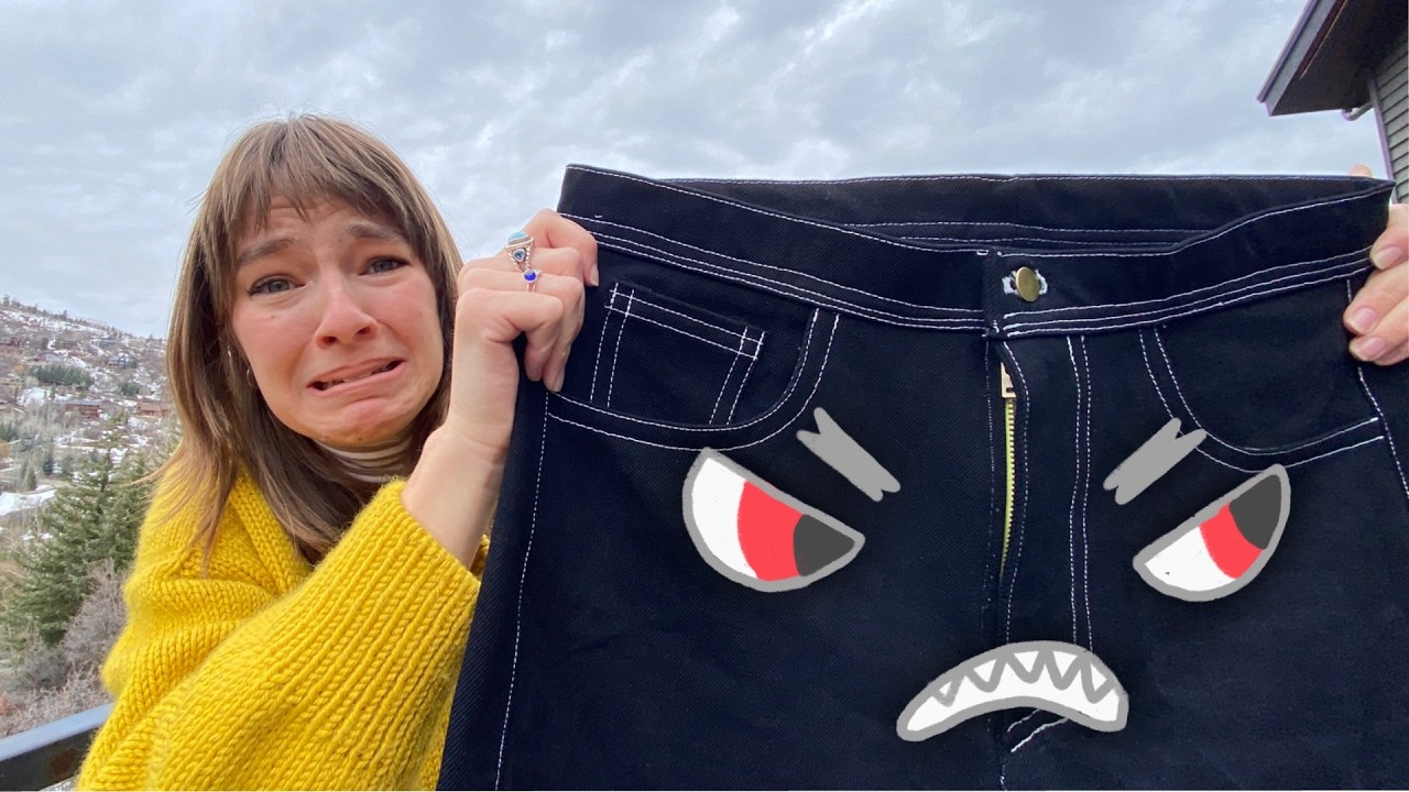 First Time Sewing Jeans: Mistakes, Mishaps and (Some) Success! 👖🧵