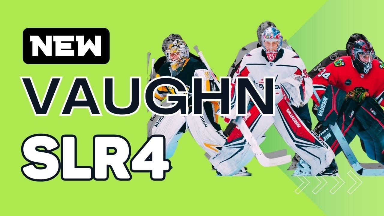 Первый взгляд на новые вратарские щитки Vaughn SLR4