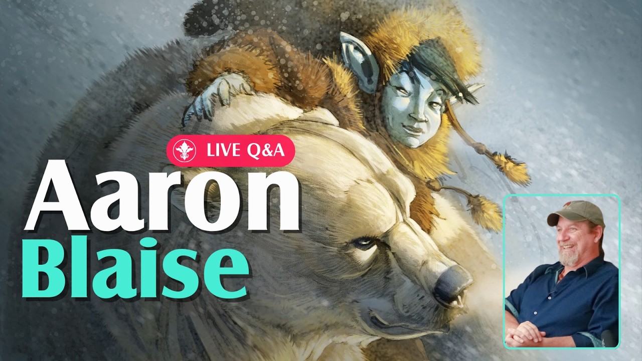 LIVE Artist Q&A with Aaron Blaise
