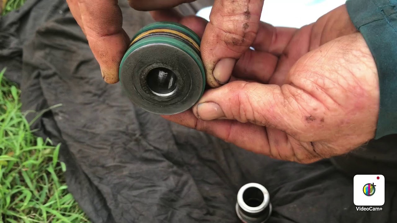 Kubota hydraulic cylinder repair full video