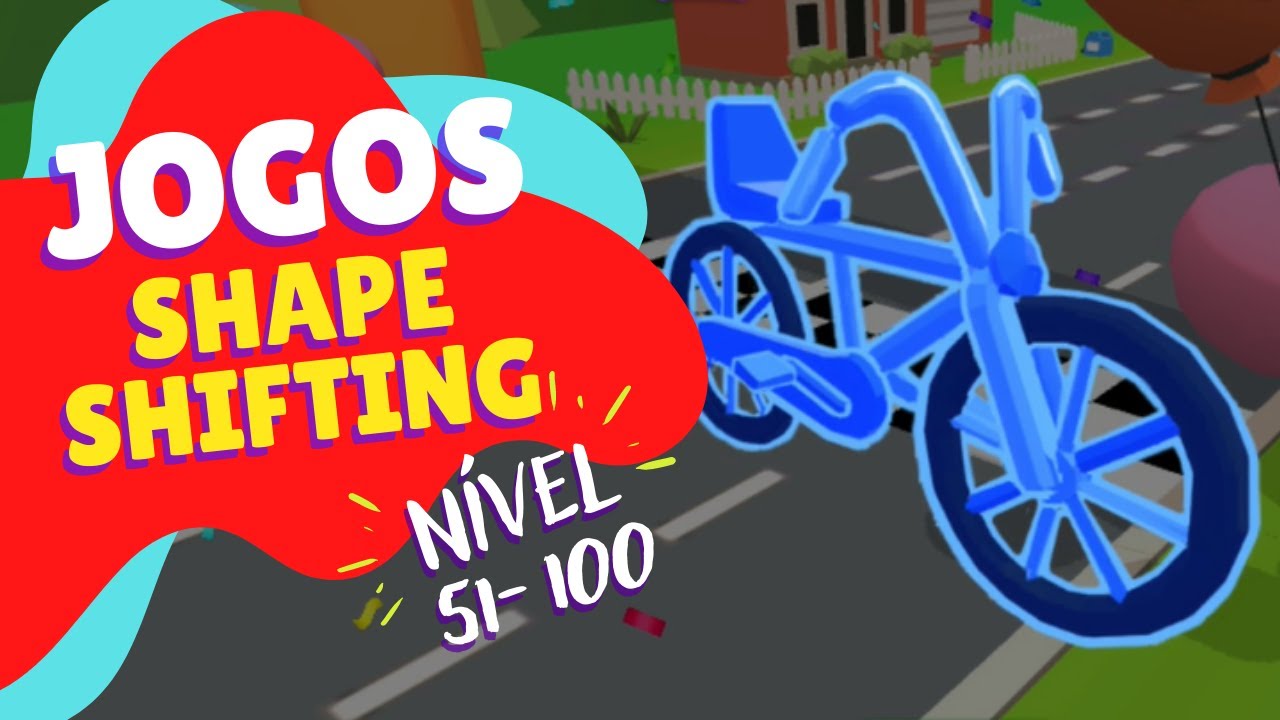 INCRÍVEL 50 níveis de SHAPE SHIFTING - 51-100 (all Levels Gameplay)