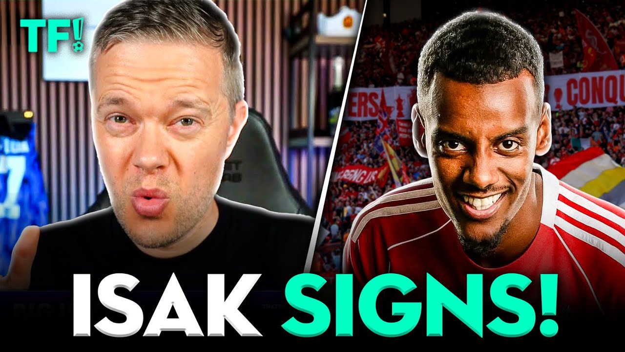 ISAK SIGNS FOR LIVERPOOL!