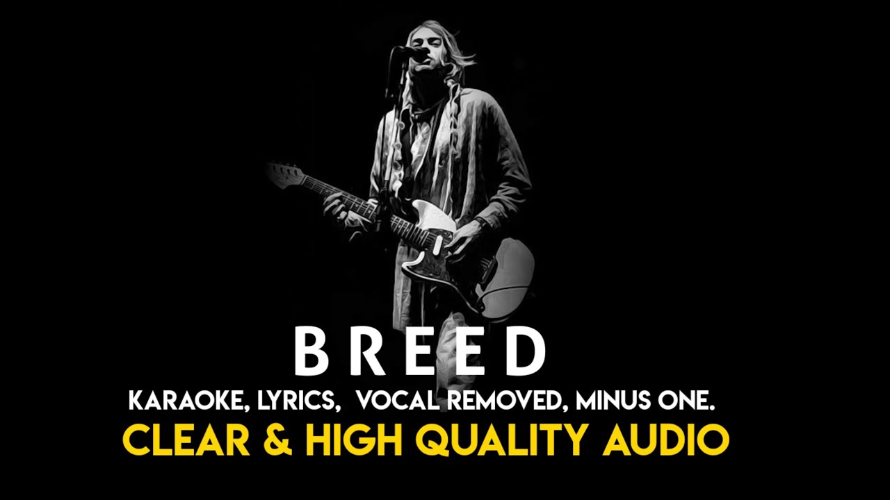 Nirvana - Breed - (karaoke)