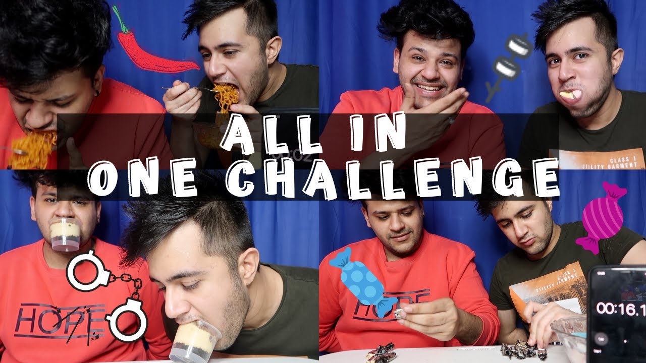 ALL IN ONE CHALLENGE 😱❤️| ft ADDY | Rishabh Chawla