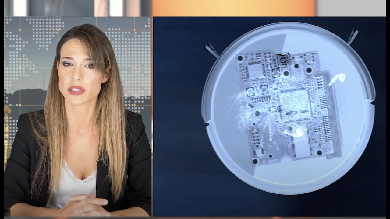 Un robot aspirador se ha escondido debajo del sofá tras tragarse unos airpods
