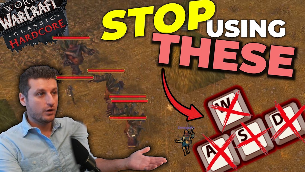 Start MOVING like a PRO - How to ACTUALLY.. MOVE and KITE in WoW.. (Part 1)