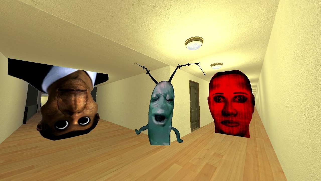 MY NAME IS PLANKTON SELENERED AND UOBUNGA IN LIMINAL HOTEL GMOD #crazymod1m_#gmod_#nextbots