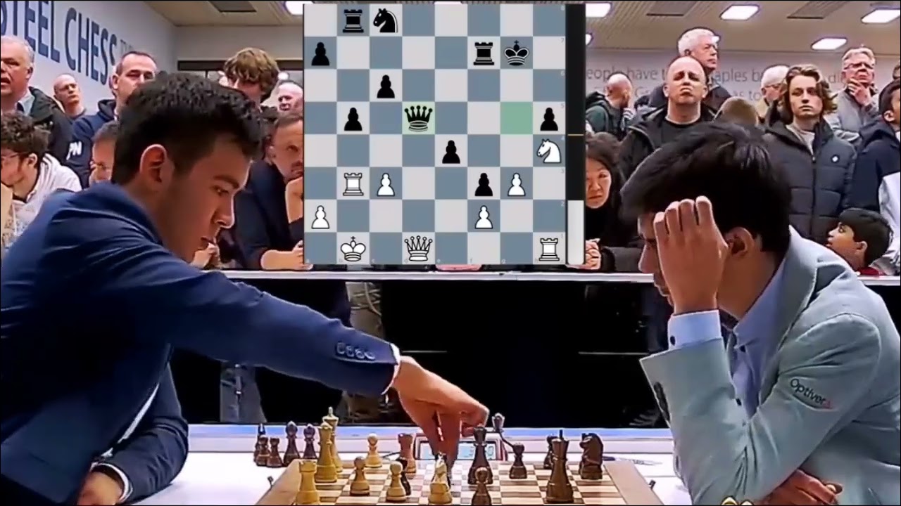 Nodirbek vs Anish 😱 Superb Moves! | Anish Giri vs Nodirbek abdusattorov Chess game 2026 | Tata Steel