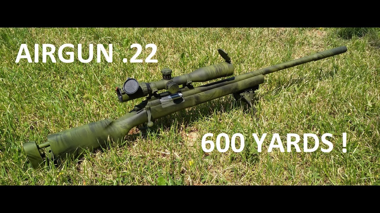 600 Yards with Altaros .22 Airgun - Scope Cam and Zoom Cam
