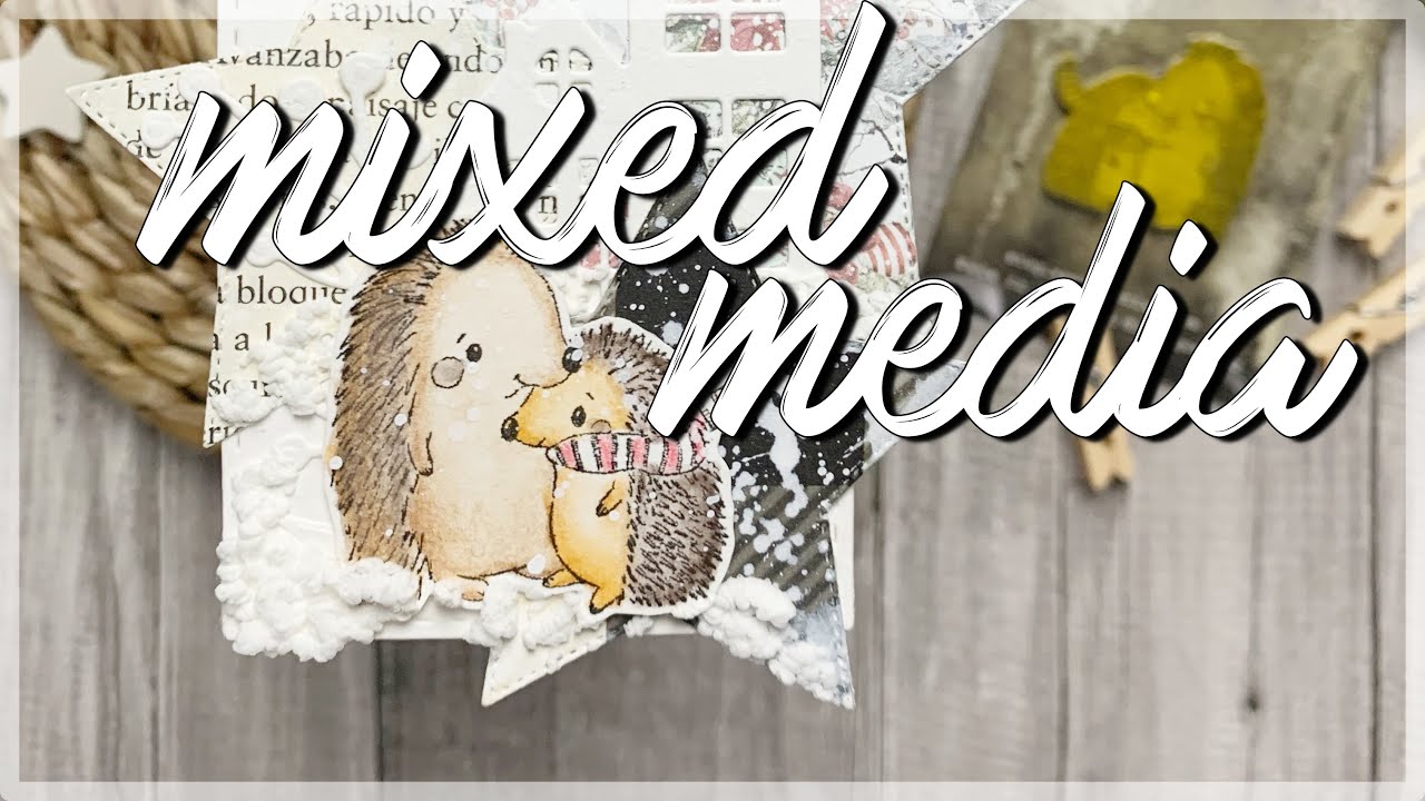 MIXED MEDIA con AB STUDIO, Cadence y Lápices acuarelables BRUYNZEEL DESIGN
