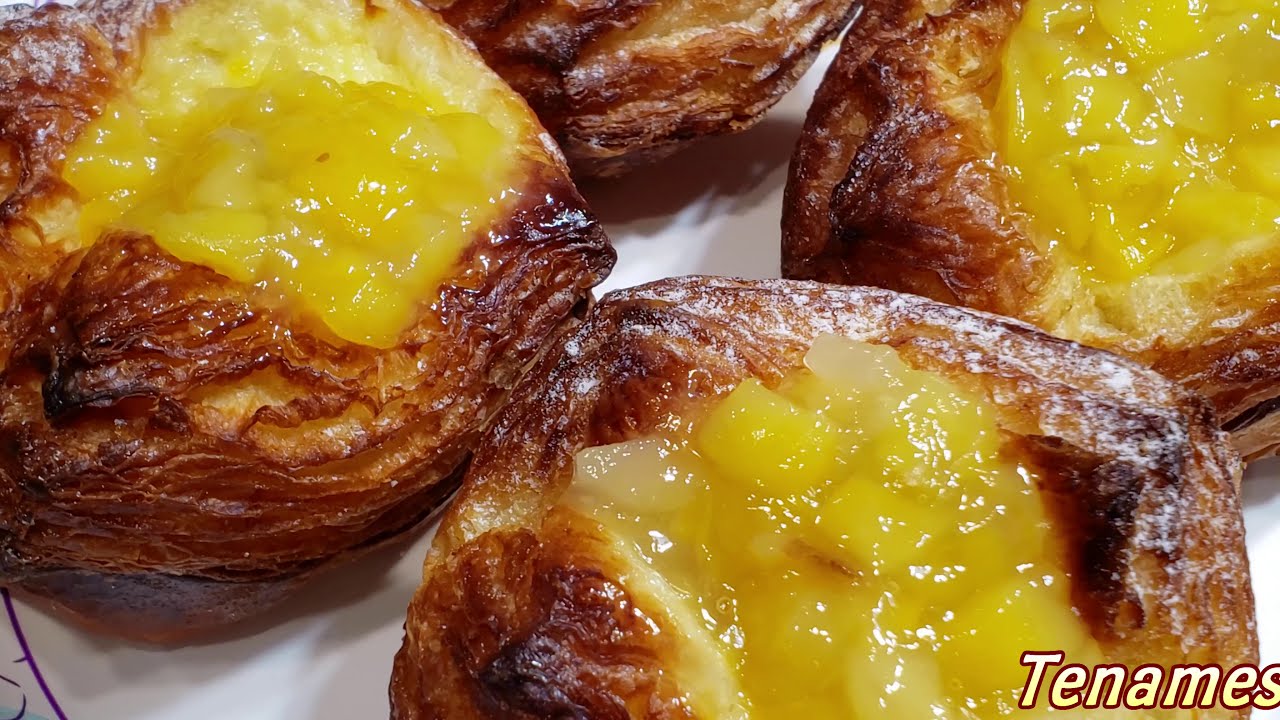 Mango Custard Danish from BRUG bakery store Hawaii