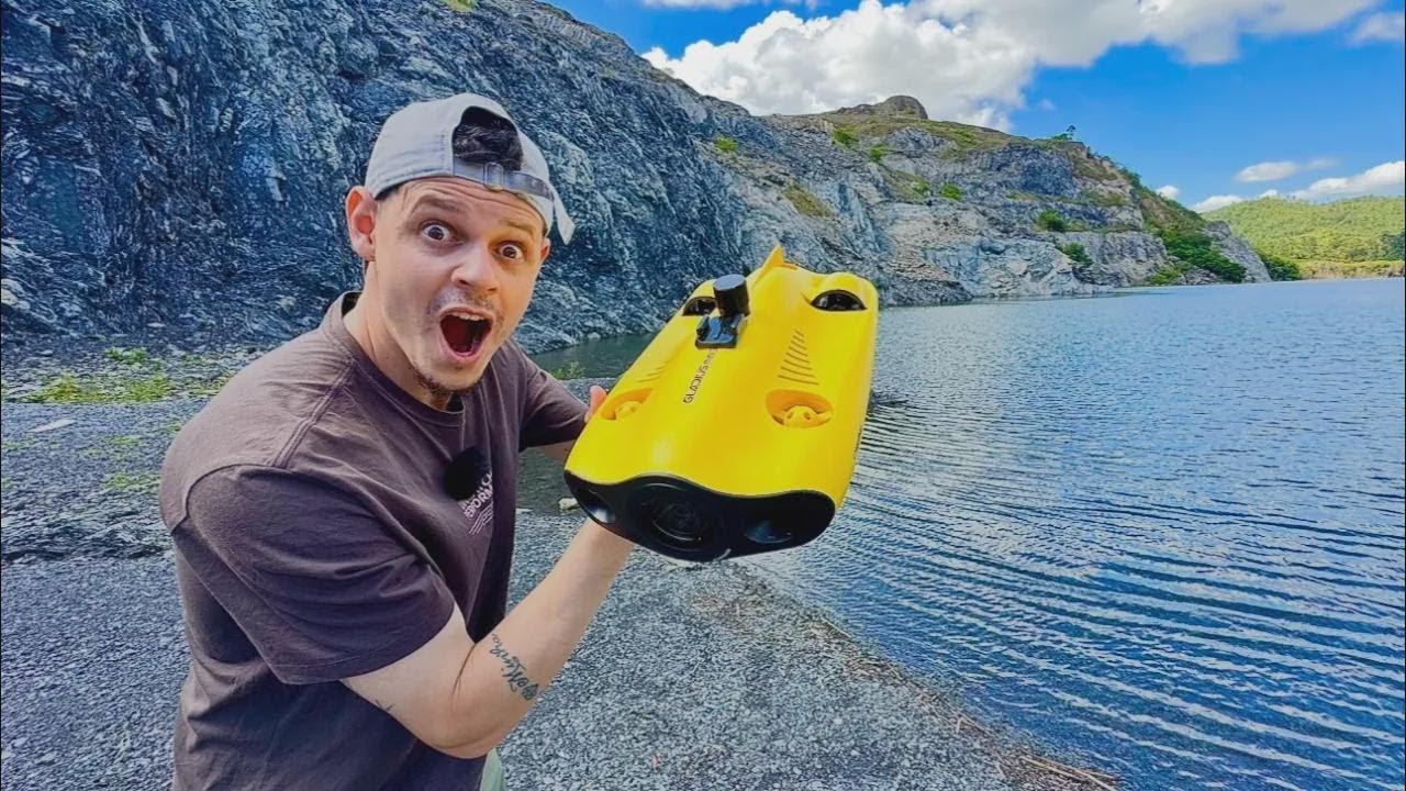 What's Hiding at the Bottom of the Quarry? (Underwater Drone Exploration)