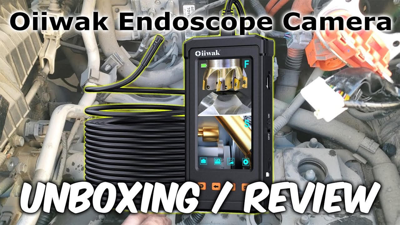 Oiiwak 1080p Endoscope Borescope Camera - Unboxing, Demo and Review
