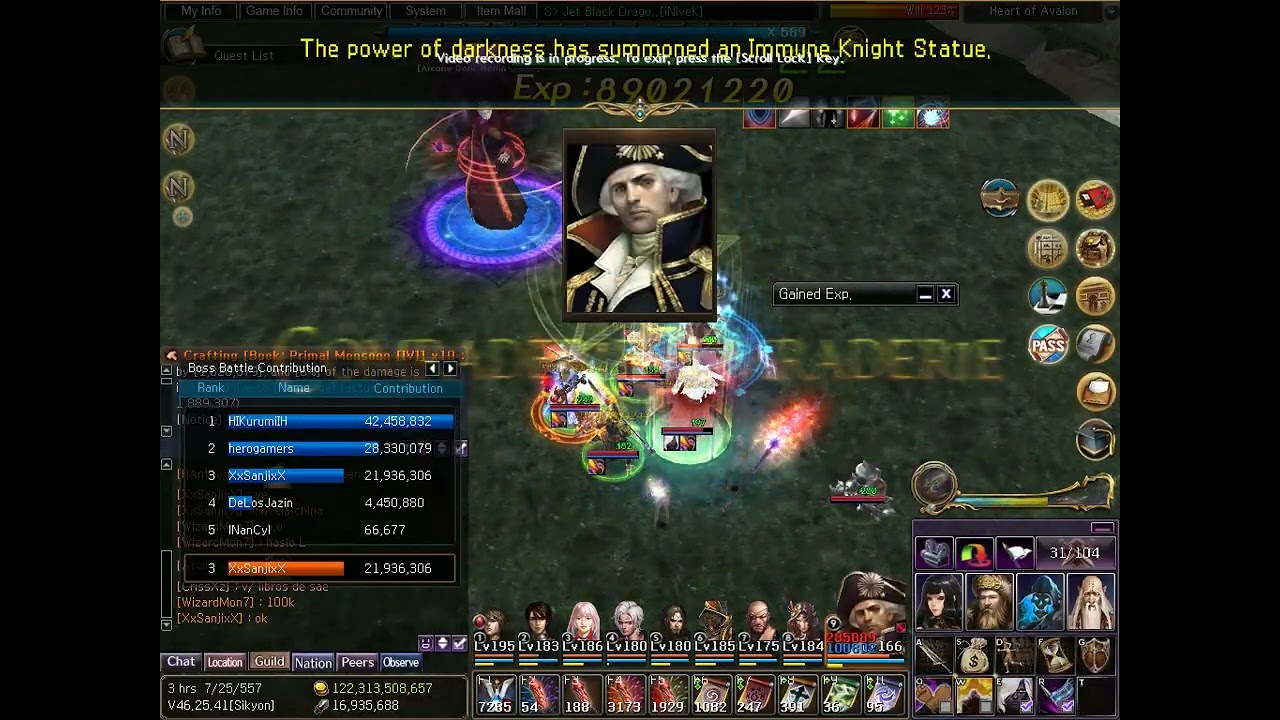 Avalon Sword Main - Atlantica Online Good Partriot