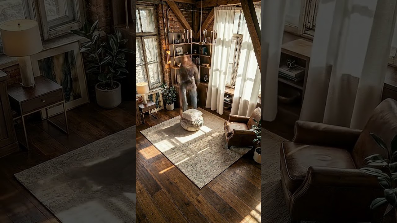 The Ultimate Attic Transformation  Abandoned to Cozy Loft Timelapse  #renovation #architecture