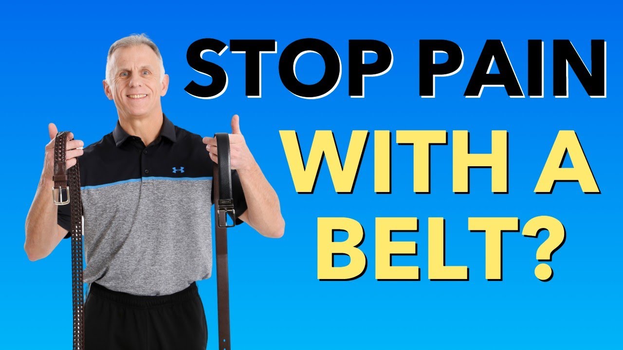 Stop Neck, Back & Shoulder Pain Fast Using Your Belt. Self-Treatment That Works!
