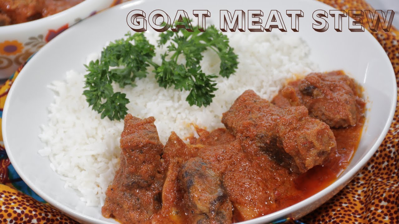 THE BEST GOAT MEAT STEW RECIPE EVER! | Sauce de Mouton