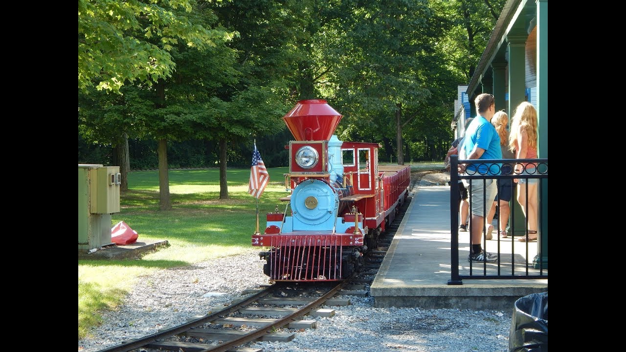 A Ride on the Tipton Creek Railroad at Delgrosso's Amusement Park