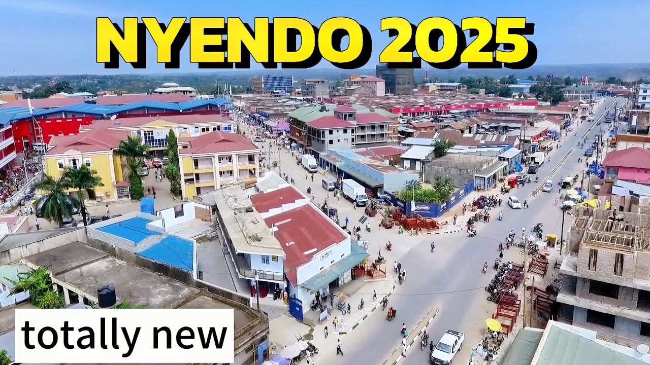 How NYENDO TOWN MASAKA Uganda looks like in 2025.