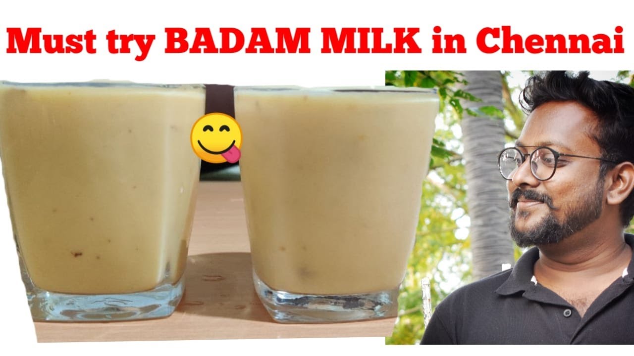 Must try Tasty BADAM MILK & ICE CREAM Badam Milk  in Chennai | BadamGeer-in Vyasarpadi | Aswins Area