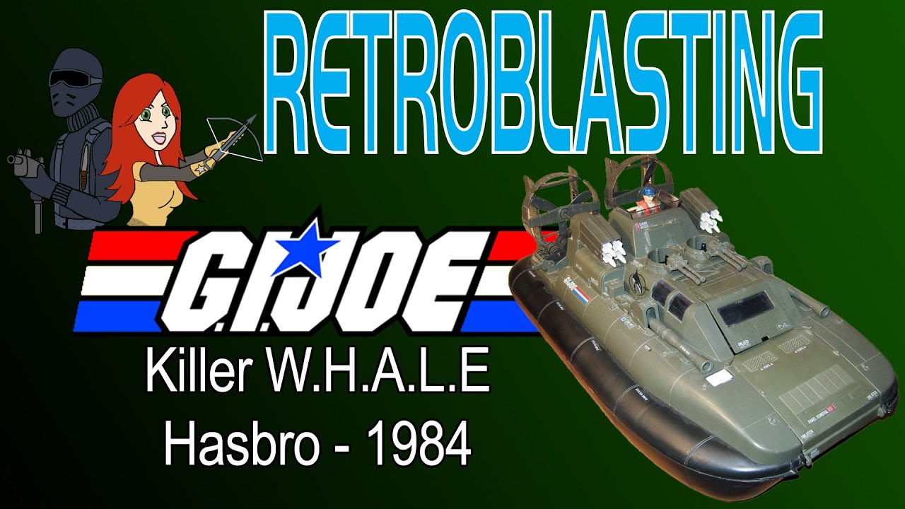 G.I. Joe Killer W.H.A.L.E. Hovercraft: Hasbro 1984
