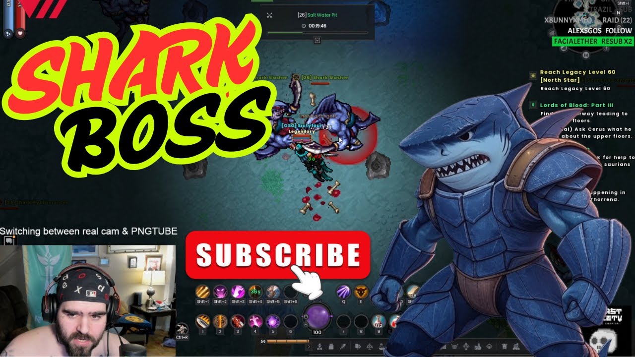 RavenQuest - Shark Boss from Restoring The Natural Balance Quest | Mechanics & how to beat it (SOLO)