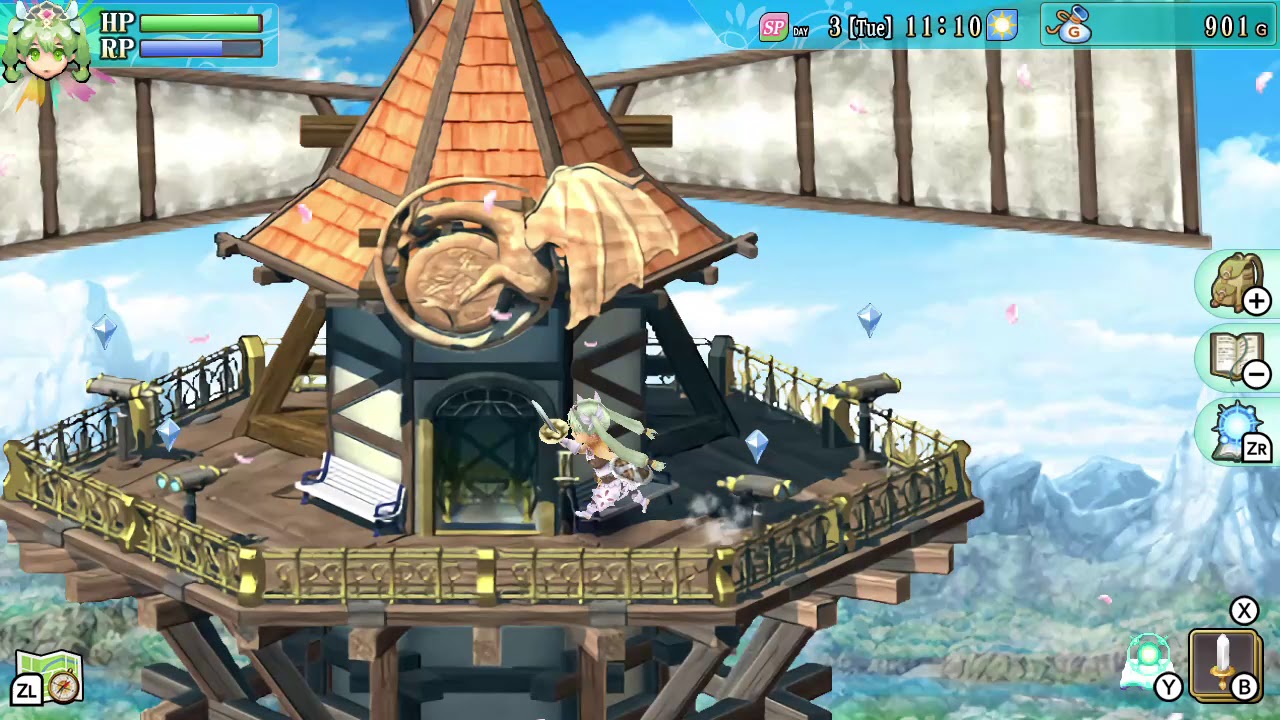Rune Factory 4 Walkthrough (10) Feats from previous RF