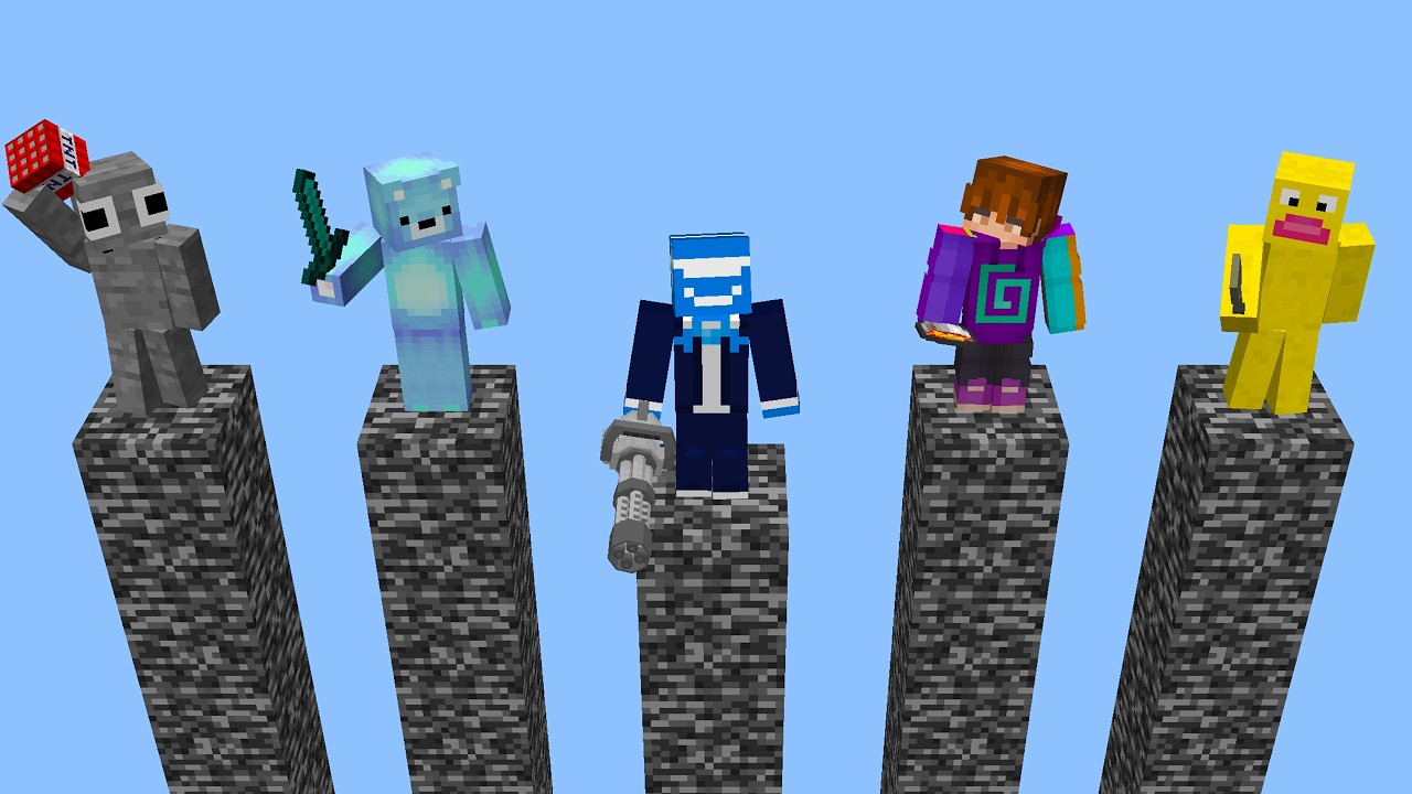The Most Chaotic Minecraft Modded Pillars Gamemode
