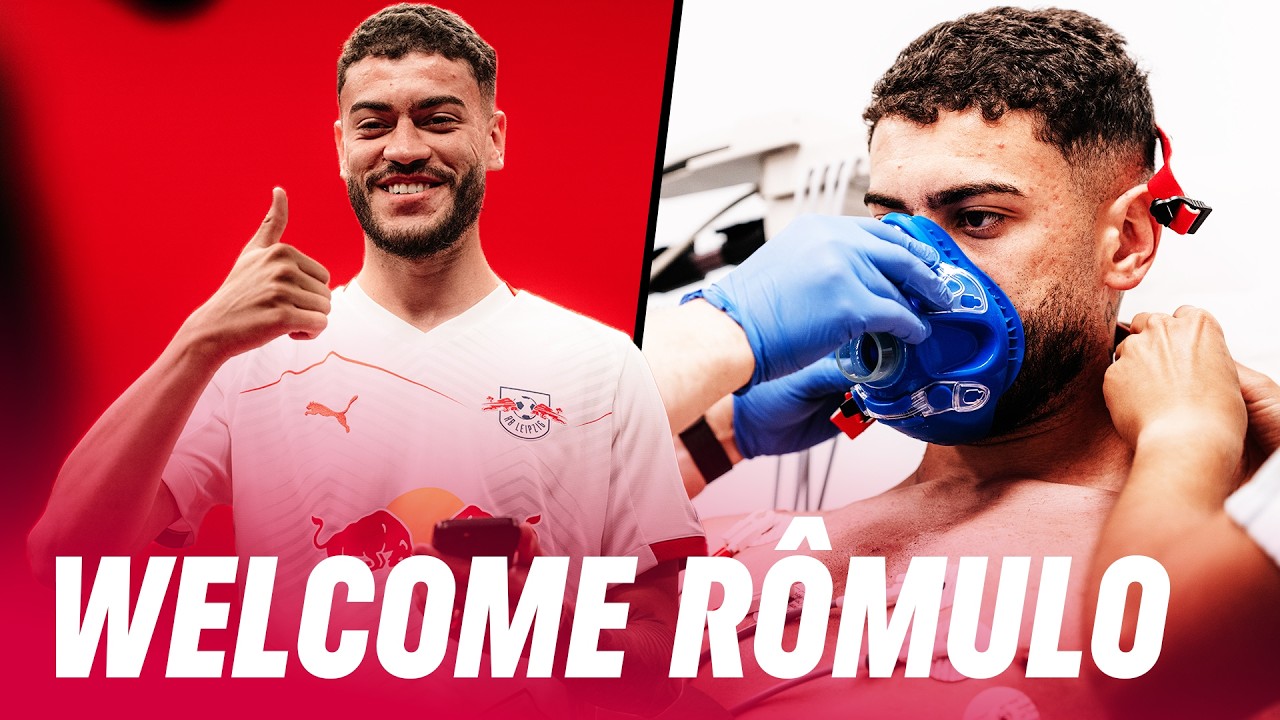 Accompany our Brazilian striker Romulo on his first day at RB Leipzig! | Behind the Scenes