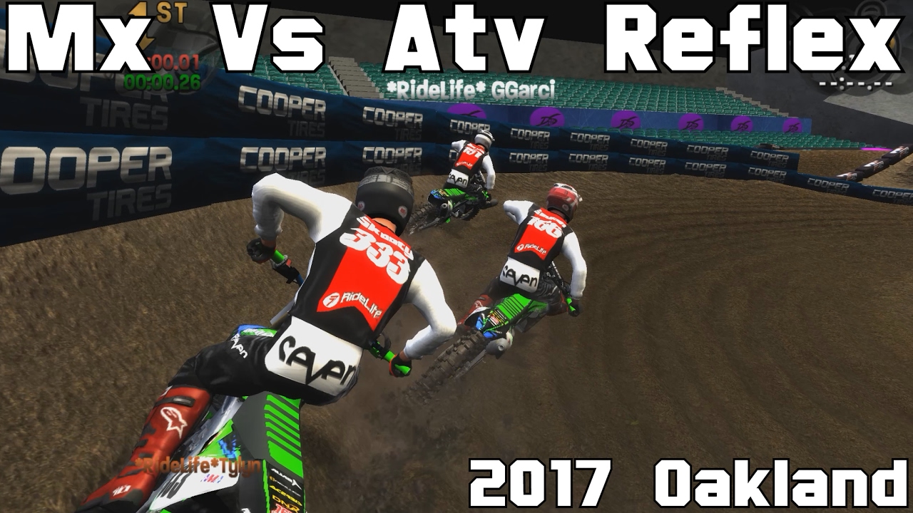 Mx Vs Atv Reflex 2017 Oakland multiplayer with GGarcia151 & Skooty puff jr