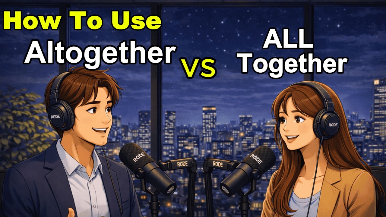 Altogether vs All Together in English Grammar | Learn Confusing Grammar Easily | English Learner