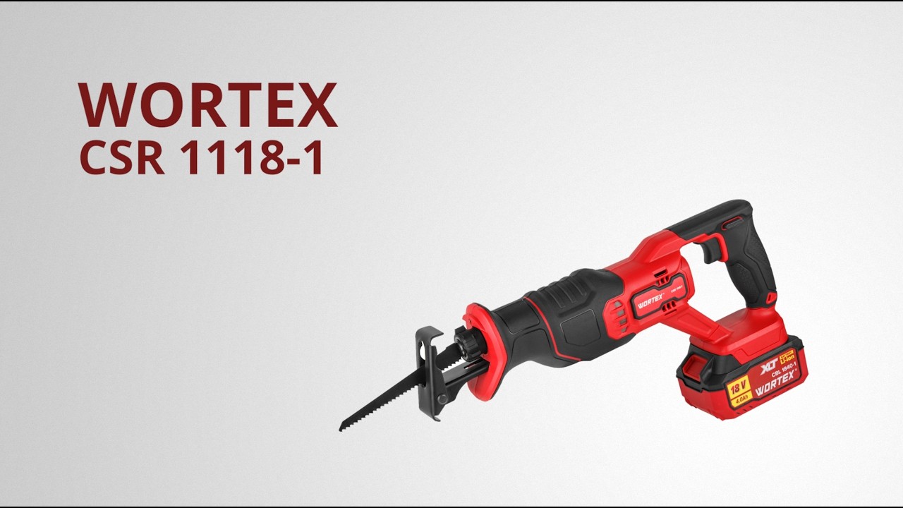 Аккумуляторная сабельная пила WORTEX CSR 1118-1