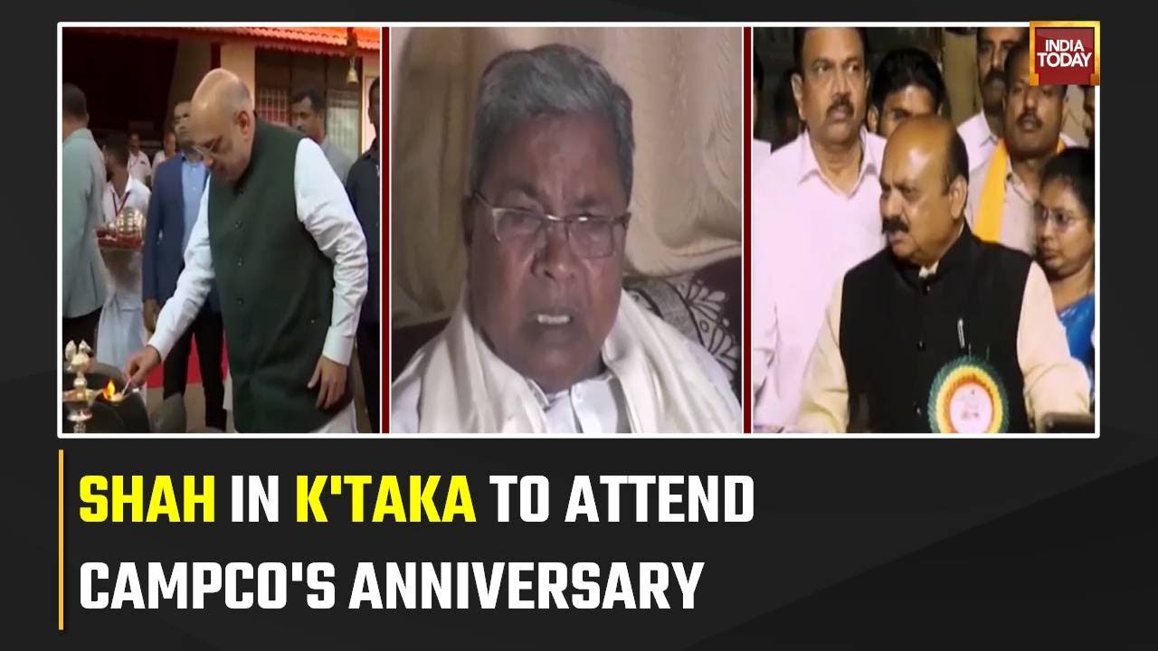 Sidda Slams Home Minister Amit Shah Visit To Karnataka, Says &lsquo;k'taka People Will Vote Congress&rsquo;