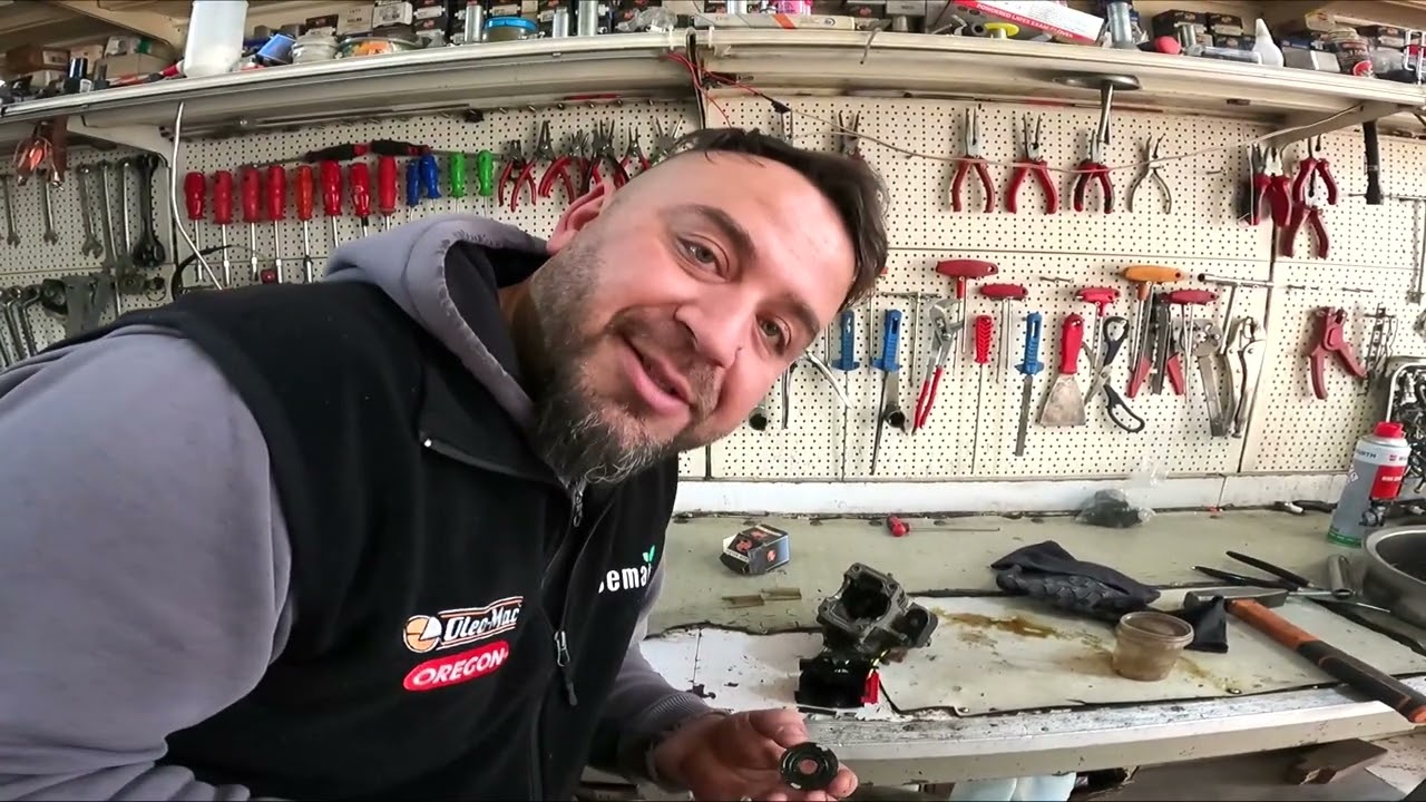 MEŞHUR HUSQVARNA 120 PİSTON DEĞİŞİMİ - KORKULACAK BİR DURUM YOK