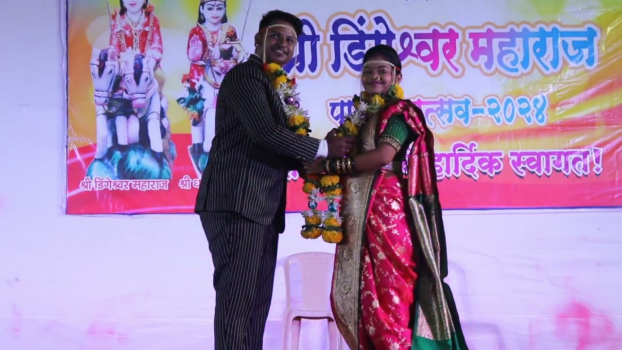 shree dingeshwar maharaj palkhi sohla 2024, charkop koliwada ( पालखी सोहळा ) dance performance