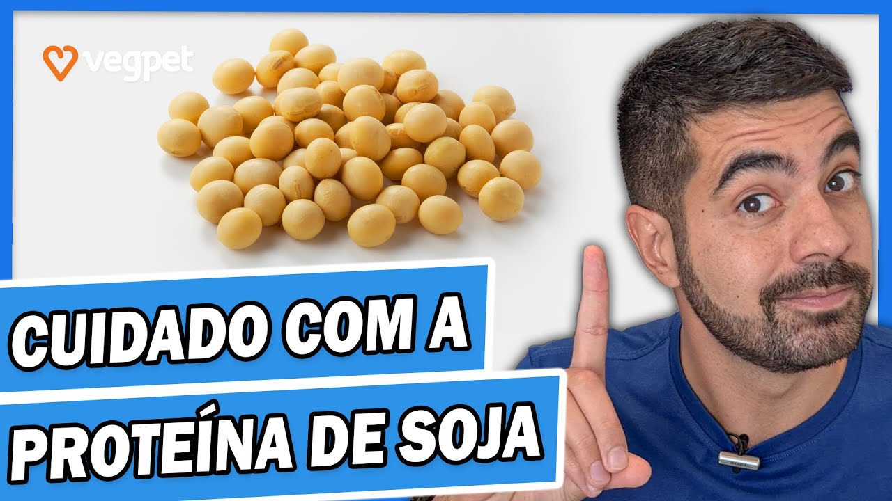 Proteína de Soja Para Cachorro ou Gato