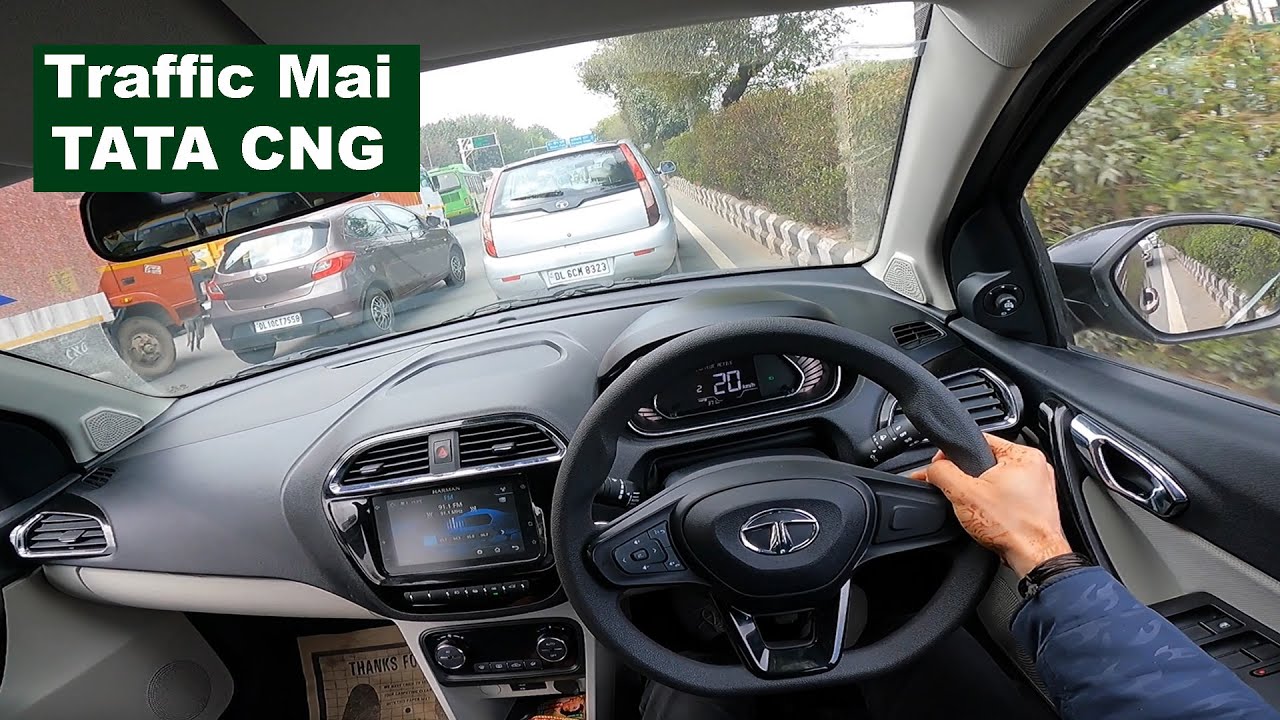 Tigor CNG Drive in City Traffic l Aayush ssm
