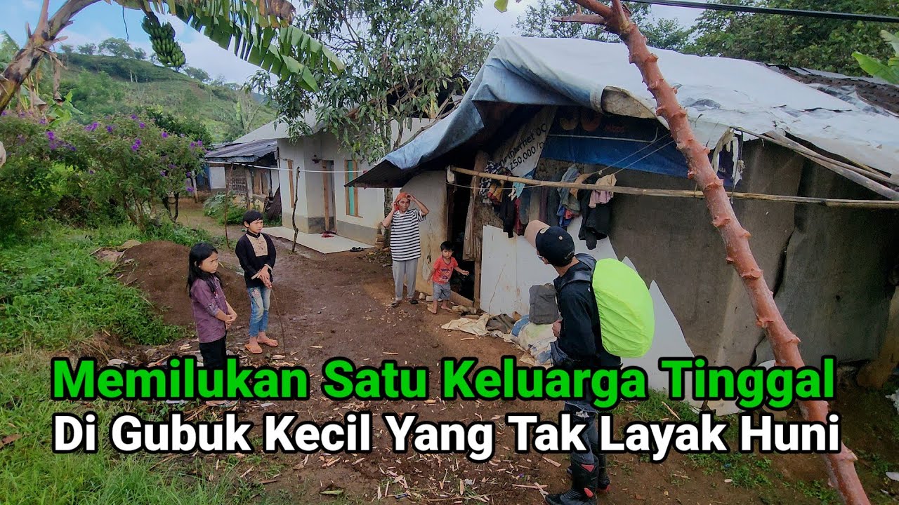 Hari Ke 20 Ramadhan Memilukan Satu Keluarga Tinggal Di Gubuk Kecil