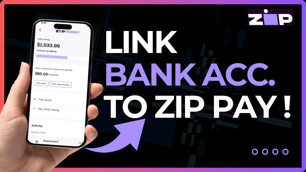 How to Link Your Bank Account to Zip Pay