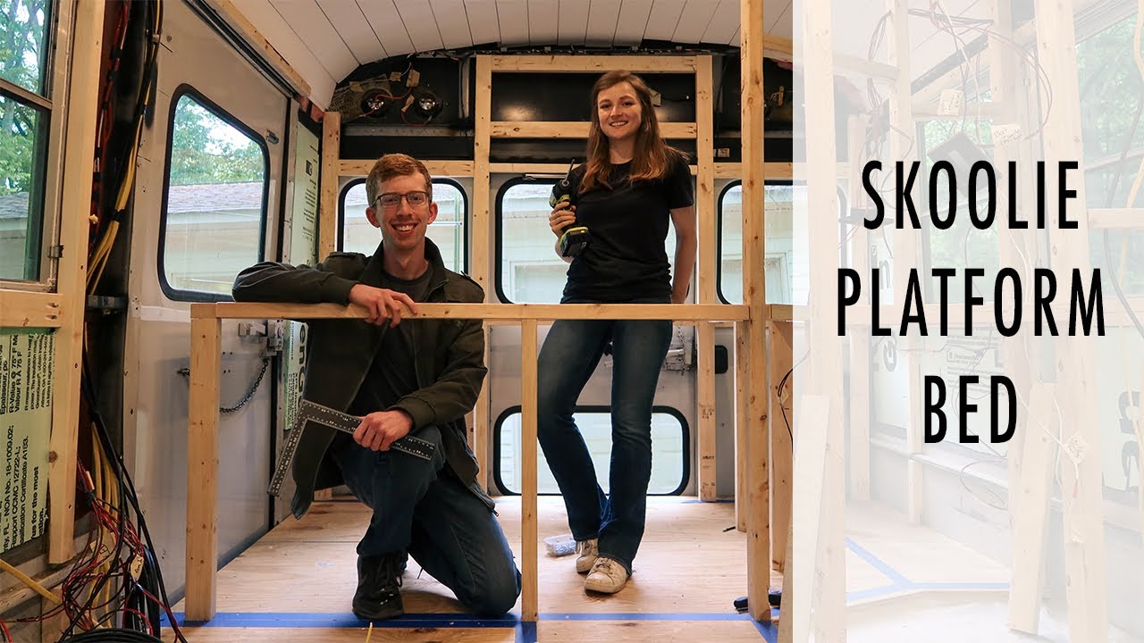Framing Our Platform Bed | SKOOLIE BUILD