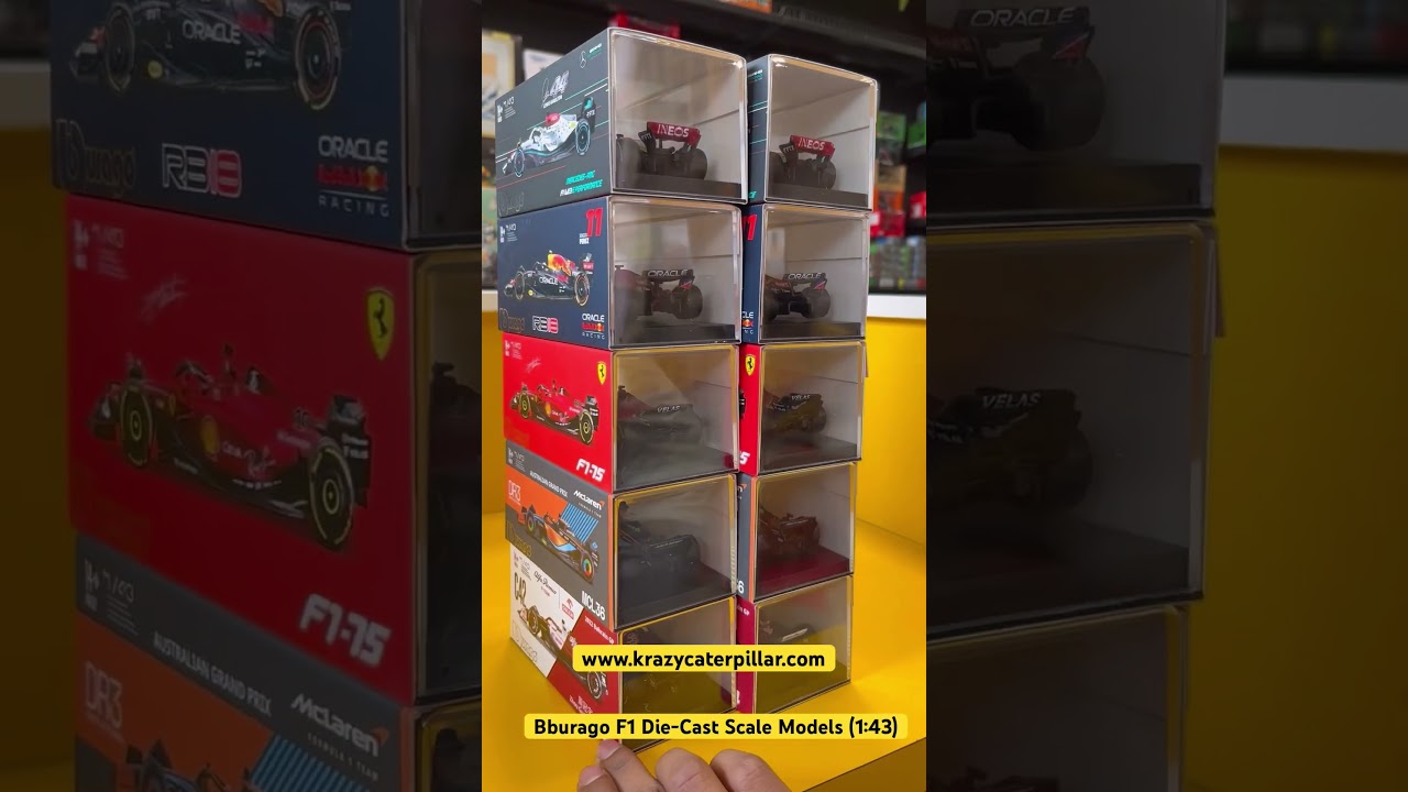 Bburago F1 Die-Cast Scale Models (