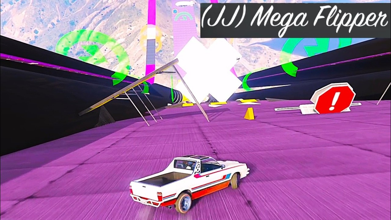 GTA Online - [JJ] Mega Flipper - OG-Simpson / PS5. GTA Mega Ramp