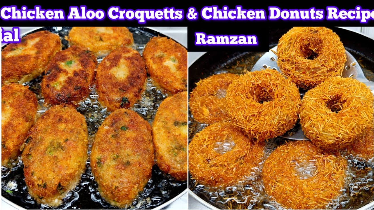 Chicken & Potato Croquettes | Crispy Chicken Russian Donuts (Ramzan Special) | Iftar Recepi 2026 