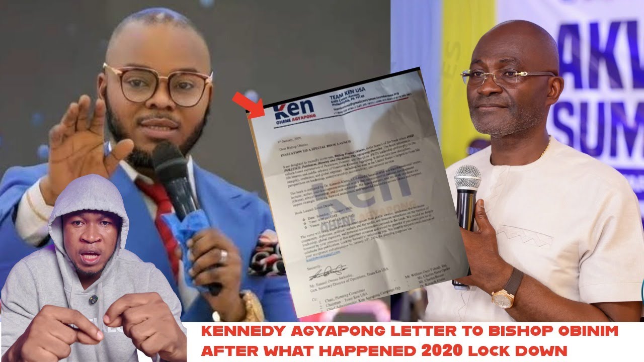 LEAKED-Kennedy Agyapong’s Secret Letter to Obinim the letter that will End Bishop Obinim’s Church 