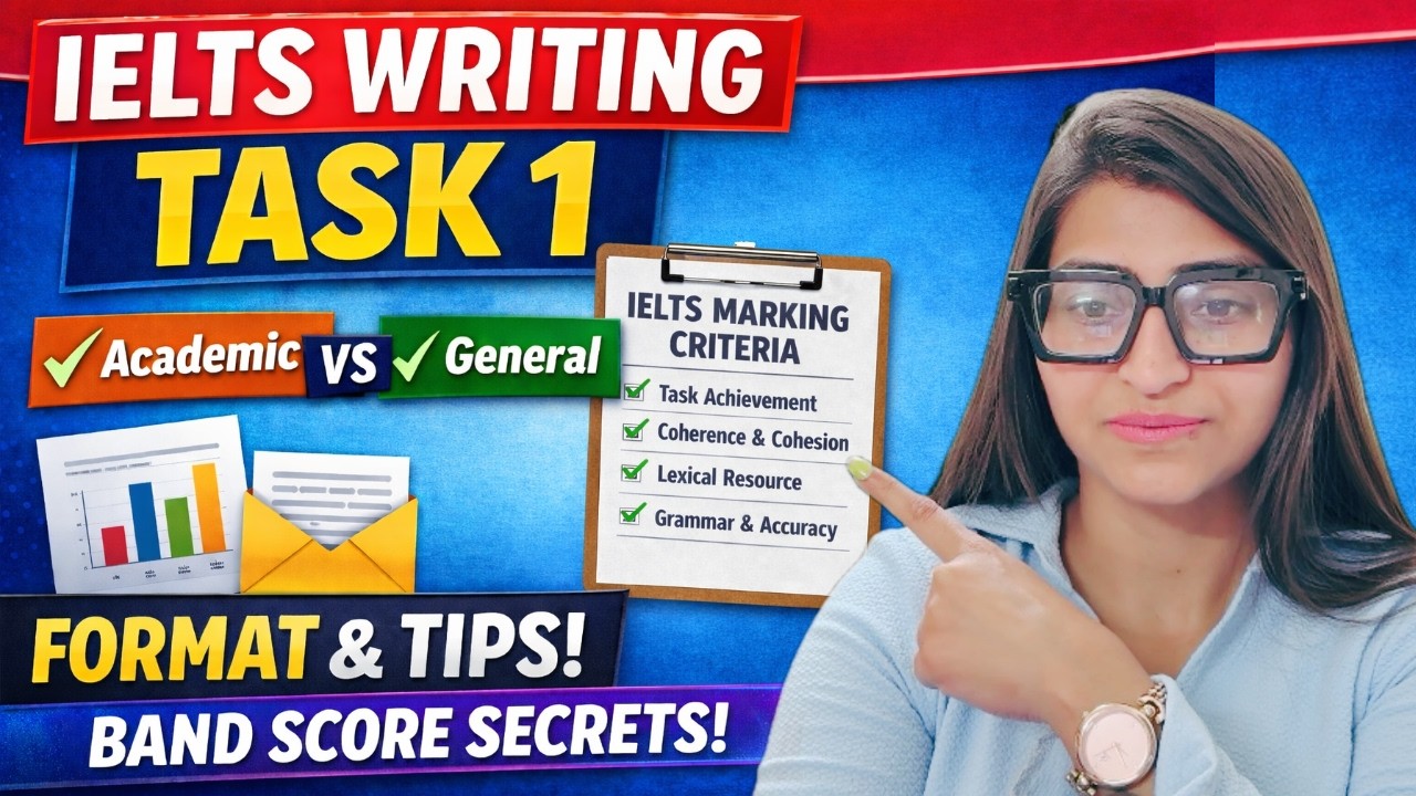 Stop Losing Marks in Task 1! IELTS Writing Task 1 Overview (Academic vs General) & Band Criteria