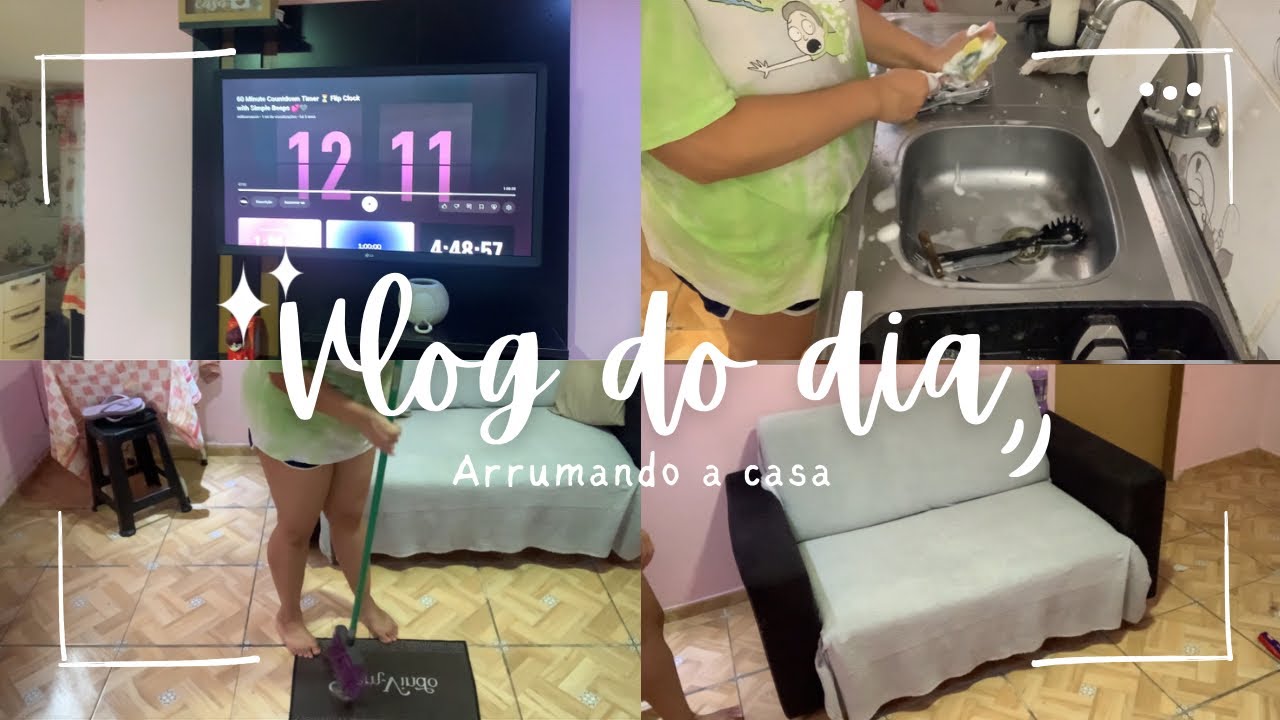 Vlog de limpeza e organização | Antes e depois