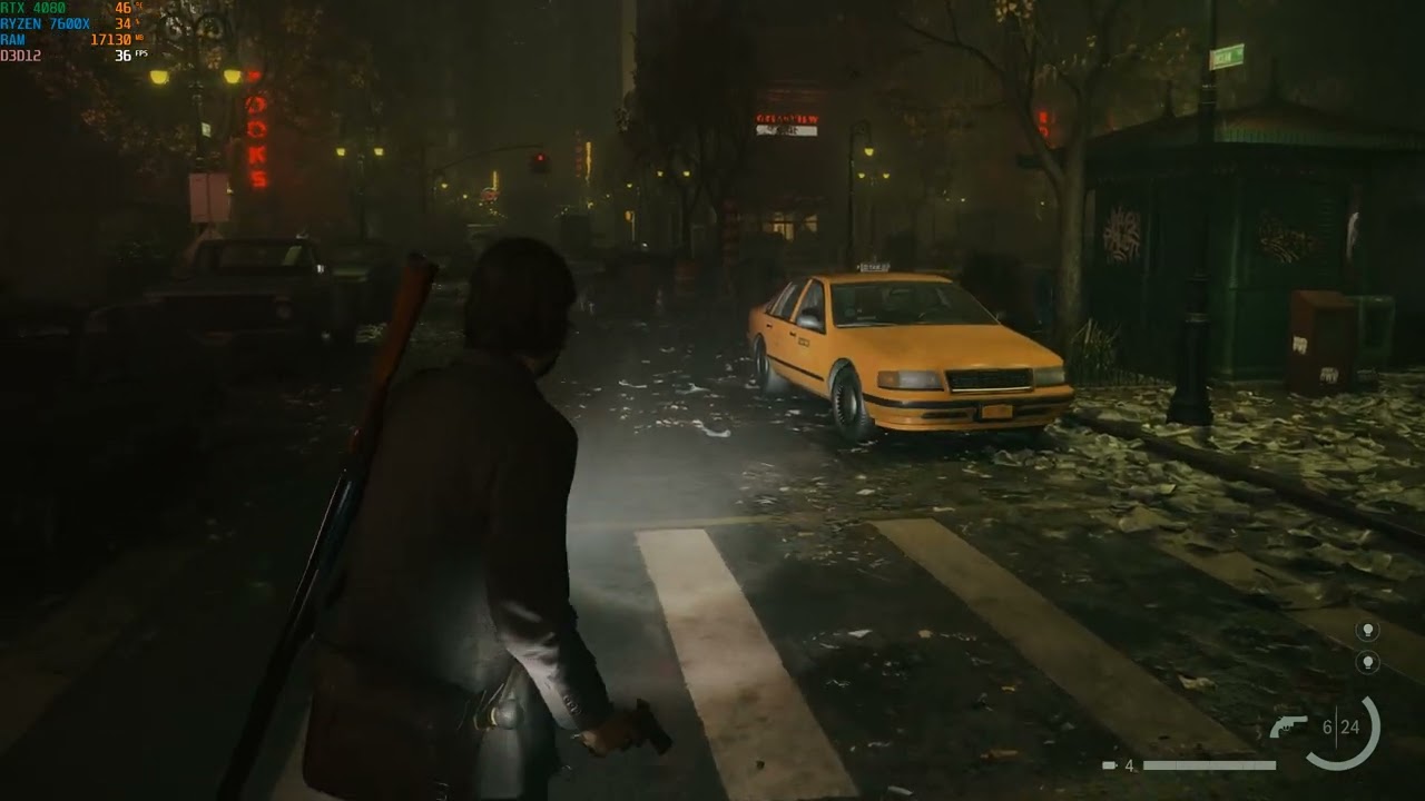 Alan Wake 2 Ryzen 5 7600x I RTX 4080 , 2160p, 1440p, 1080p