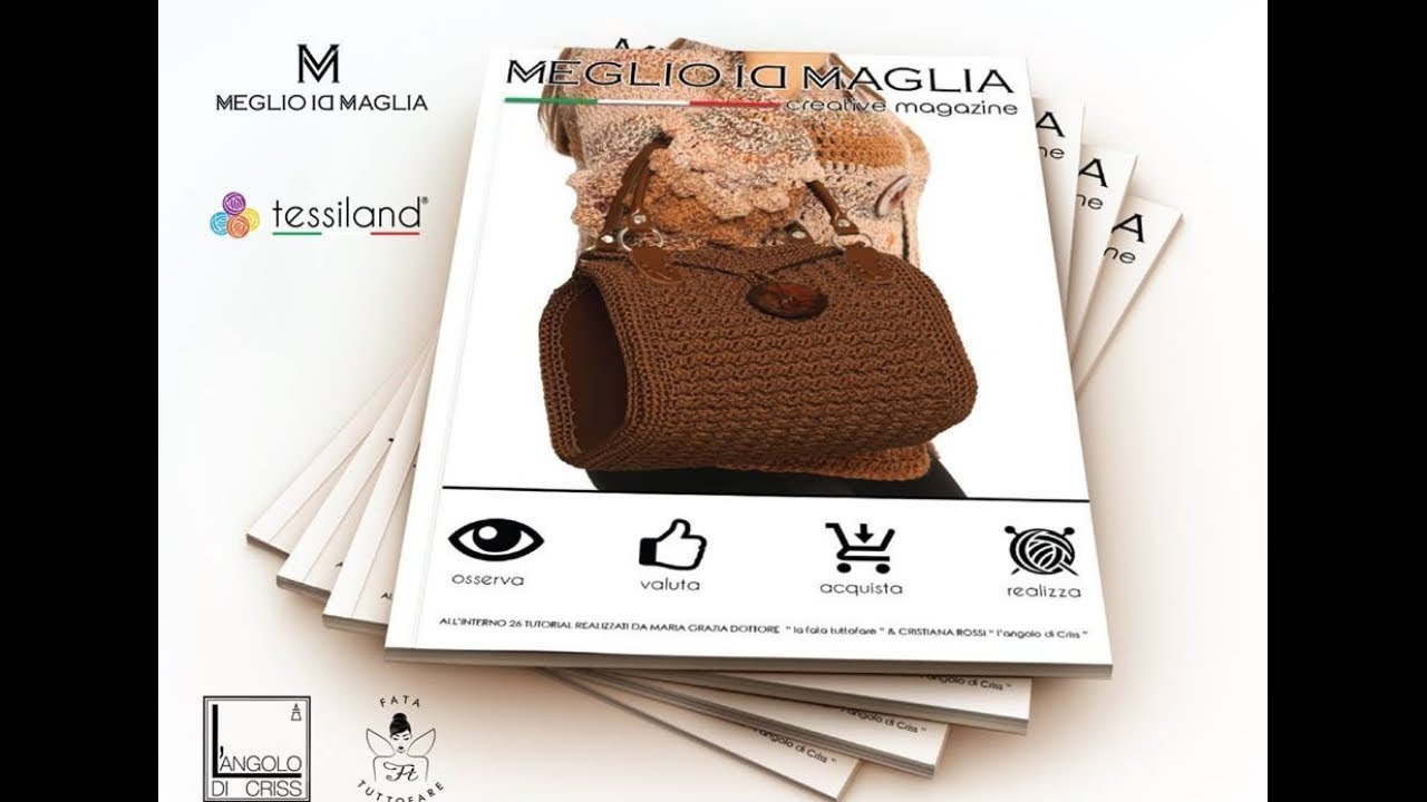 Meglio di Maglia magazine...presentazione progetti uncinetto**lafatatuttofare**